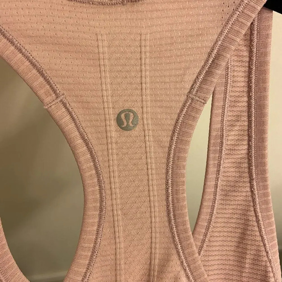 Lululemon Swiftly Tech Racerback Tank Light Pink Size 10 - Picture 5 of 5
